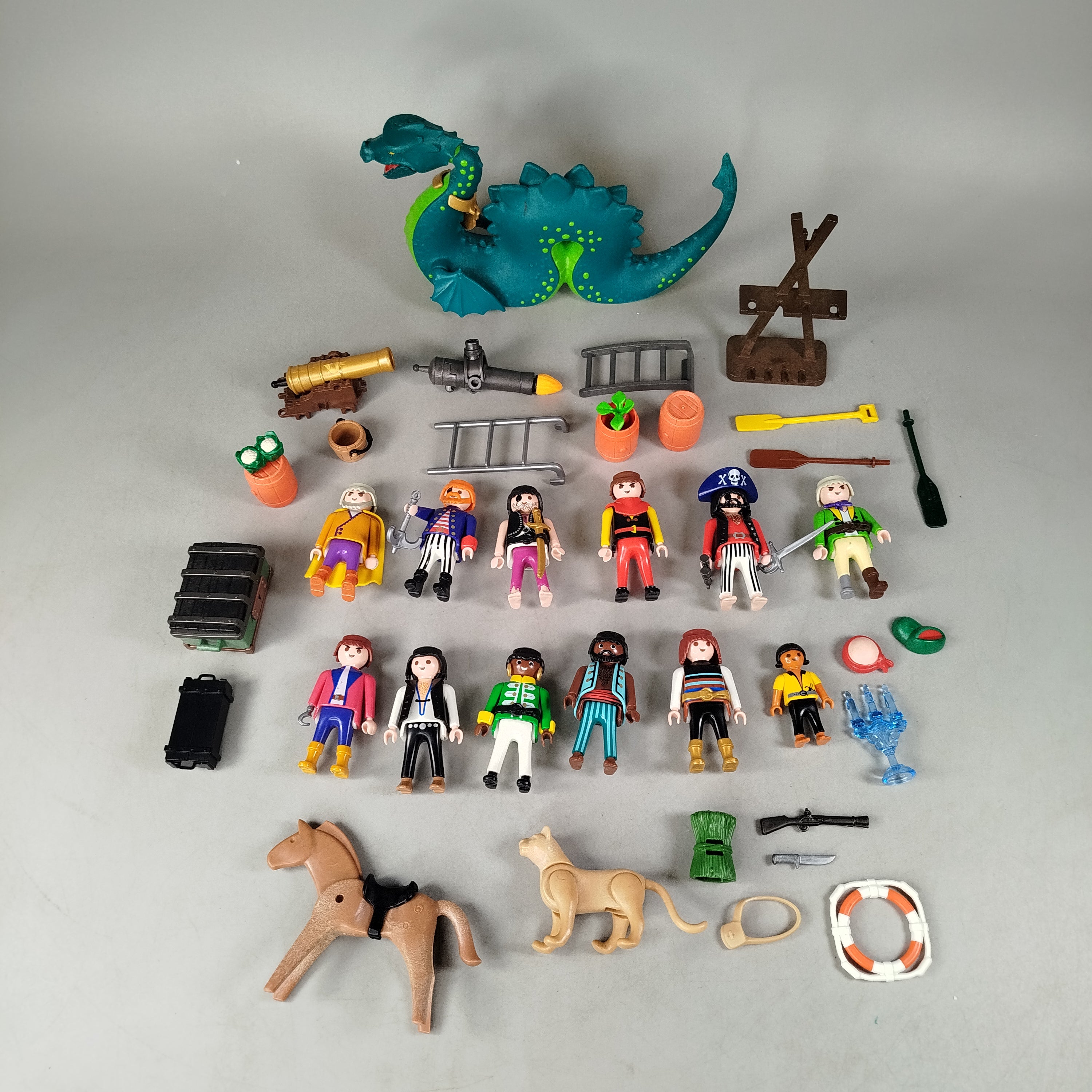 Playmobil Bundle Piraten von 15 Figuren & Tiere, ab 3 4 5 Jahre | ✅ geprüft